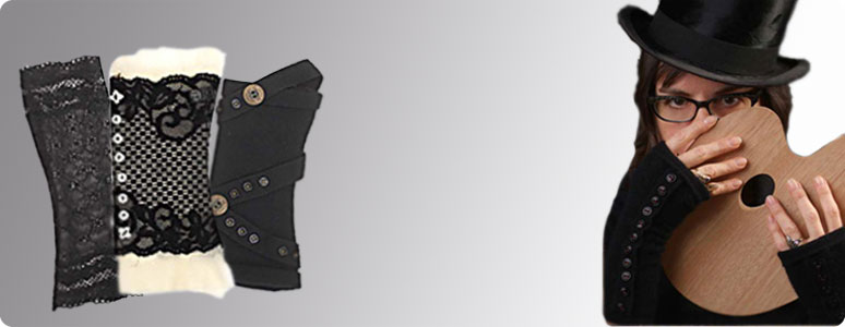Boho Fingerless Gloves