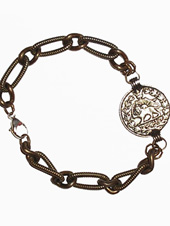Angel Court: Vintage Coin Bracelet