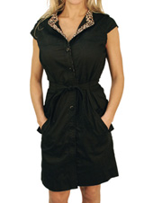 Alpha Skipper Dress - Black