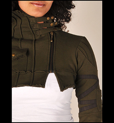 Buddhaful Crop Jacket