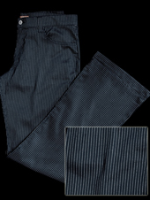 Couture: Black Pinstripe Pants