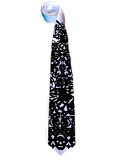 Cyberoptix: Day of the Dead Tie - Narrow