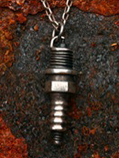 Dax Savage Americhanical Spark Plug Pendant