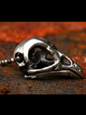 Dax Savage Americhanical Chicken Skull Pendant