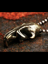 Dax Savage Americhanical Rat Skull Pendant