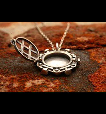 Dax Savage Americhanical Locket/Cage Door Pendant