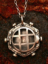 Dax Savage Americhanical Locket/Cage Door Pendant