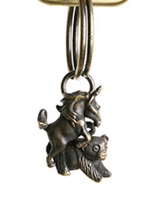 Panda Sex Key Ring