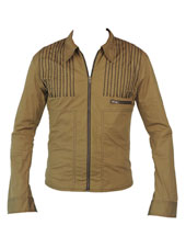 Jan Hilmer Zip Shirt - Army