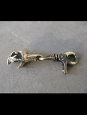 Jan Hilmer Cat Skull Bottle Opener