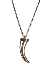 Sparrow Cage Claw Pendant