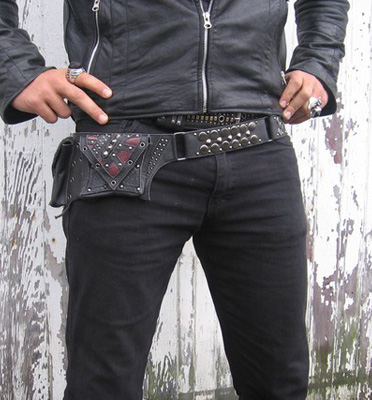 Jungle Tribe Red Ray Slasher Belt Bag
