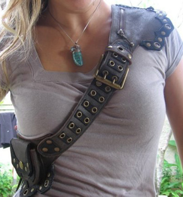 Jungle Tribe Victorian Era Belt Bag - Brown