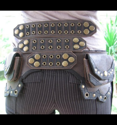 Jungle Tribe Victorian Era Belt Bag - Brown