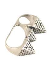 Lillian Crowe 3 Finger Pyramid Ring