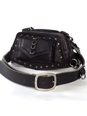 Marquis Fashions: Valkyrie Holster Belt - Black