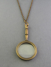 Ornamental Things Magnifying Glass Necklace