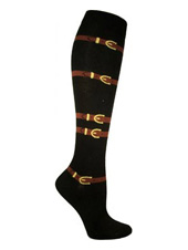 Fashion Not Bondage Knee High Socks