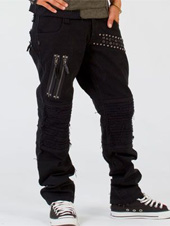 Psylo Slashed Panel Pants