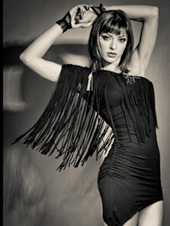 S & G Clothing Fringe Dress