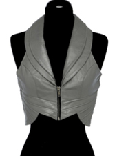 Skingraft Moto Vest Crop