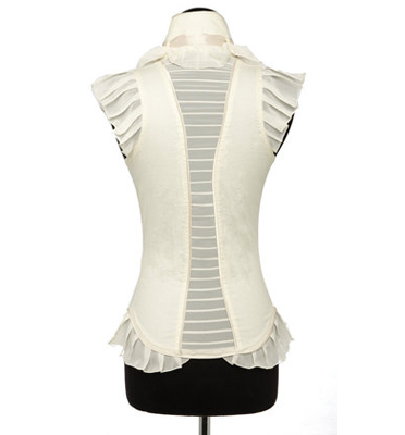 Skingraft Ribbed Blouse