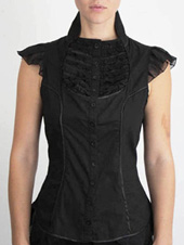 Skingraft Ribbed Blouse