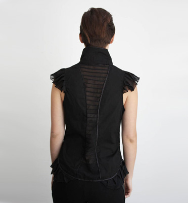 Skingraft Ribbed Blouse
