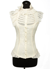 Skingraft Ribbed Blouse
