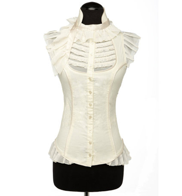Skingraft Ribbed Blouse