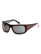 Tres Noir Sunglasses:<br>Death or Glory Burgundy Smoke