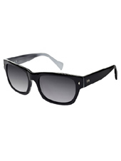 Tres Noir Sunglasses: <br> 45's Black Horn