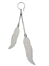 Double Feather Earrings