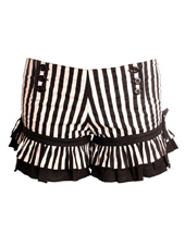 Wild Card Striped Bloomer Shorts
