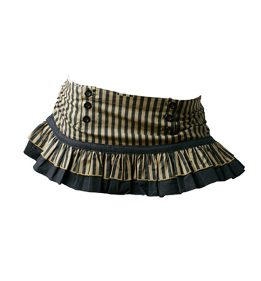 Wild Card Striped Bloomer Skirt