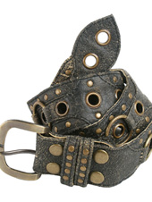 Wild Card Heavy Belt - Antique Aviator Black