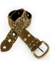 Heavy Belt - Army Canvas / Gold Hardware