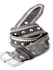 Wild Card Speed Racer Belt - Crackle Grey