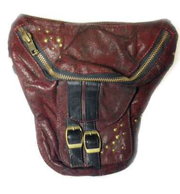 Wild Card Single Saddle Belt - Leather