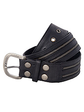 Wild Card Gemini Belt - Black / Silver