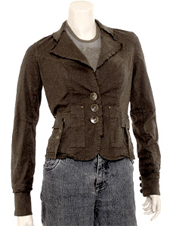 XCVI Button & Snap Blazer