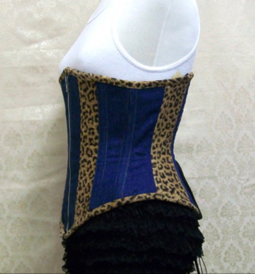 24 Anais Denim/Leopard