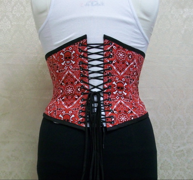 30 Disorder Red Cotton Cincher