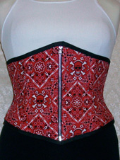 30 Disorder Red Cotton Cincher