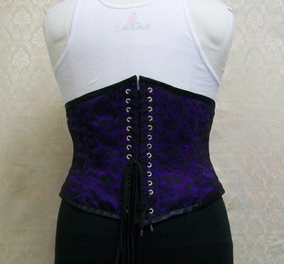 37 Disorder Purple w/Lace Overlay