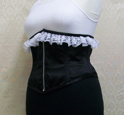 37 Disorder Blk Satin w/Lace