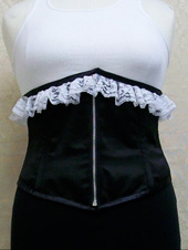 37 Disorder Blk Satin w/Lace