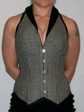25 Marquez Corset Vest- S