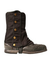 Heathen: Long Spats - Black