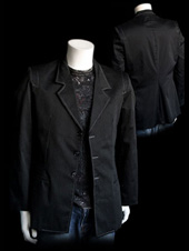 Couture: Pinstripe Jacket Black